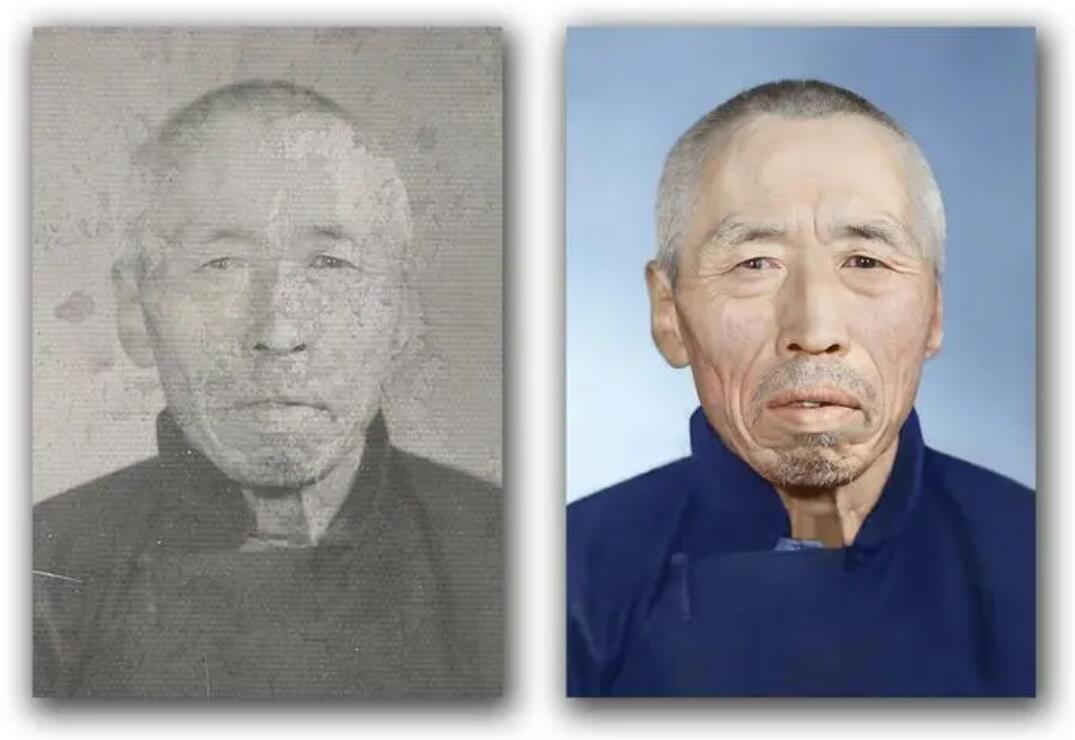 鄂温克破损照片修复-56